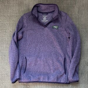 L.L. Bean Women’s Purple Sweater Fleece